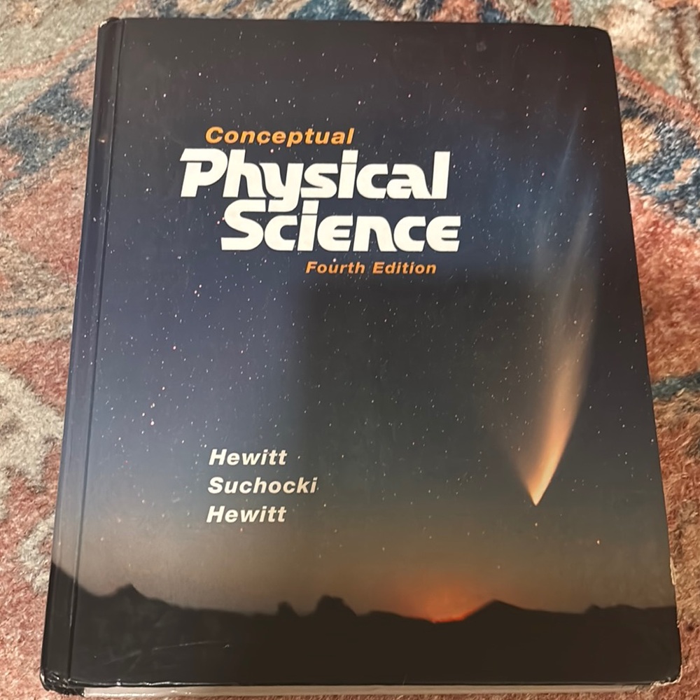 Conceptual Physical Science Fourth Edition Book